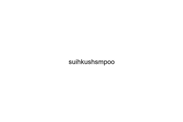 suihkushsmpoo