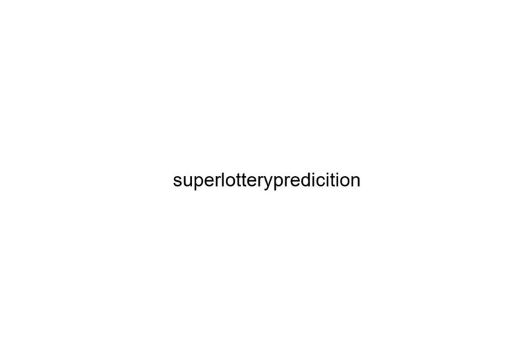 superlotterypredicition