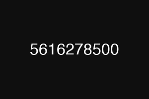 5616278500