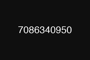 7086340950