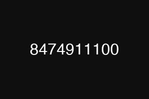 8474911100
