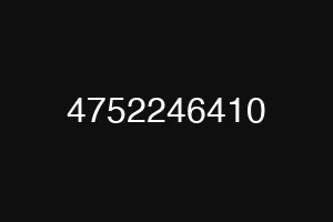4752246410