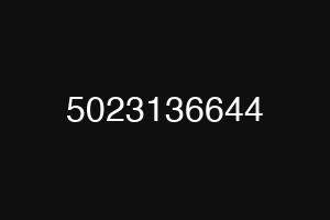 5023136644
