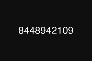 8448942109