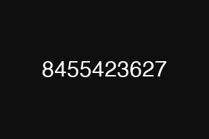 8455423627