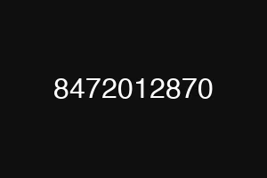 8472012870
