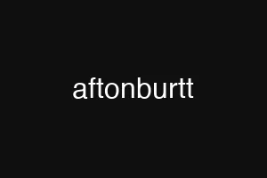 aftonburtt