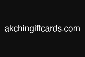 akchingiftcards.com