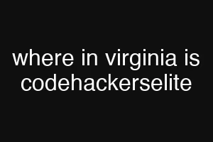 where in virginia is codehackerselite